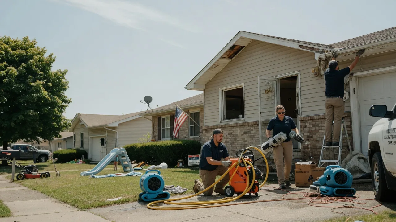 Water Damage Restoration in Dalzell, IL near me